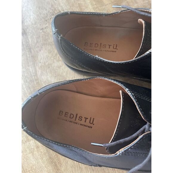 BED STU Distressed LEATHER INSIDE AND OUT Brown Men’s Workshop  Oxfords Shoes 10 main image 4